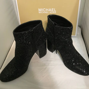 Brand New Michael Kors  w/ Tags Glitter Ankle Boot